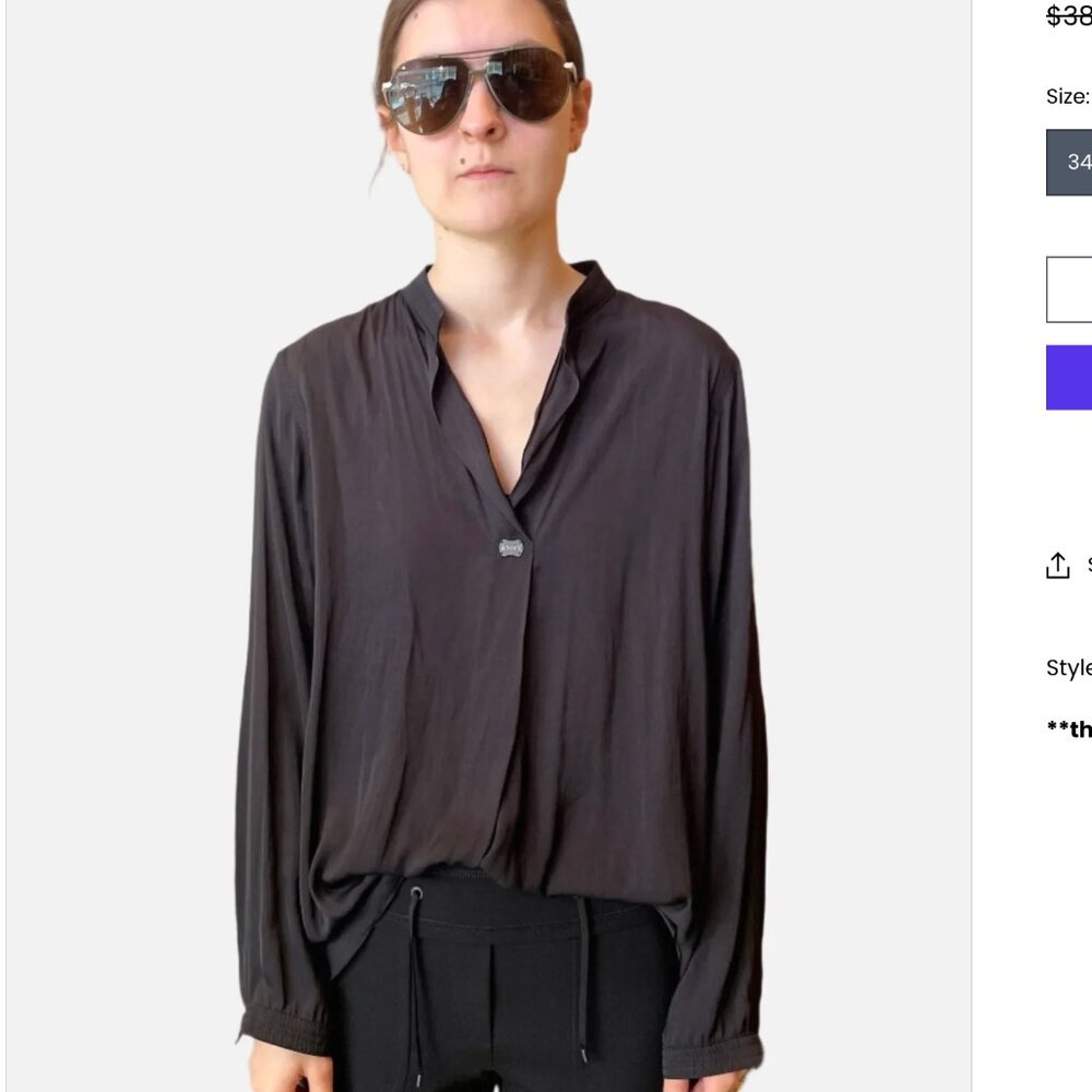 Beate Heymann Evergreen Blouse - Black